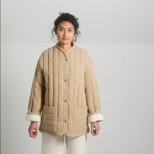 Kordal Studio Sawyer Quilted Jacket in Sand